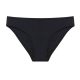 Szivárgásmentes menstruációs bikini fekete színben 