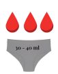 Vitaflow menstruációs bugyi – 30–40 ml vérfelszívó kapacitás, megbízható minden napra
