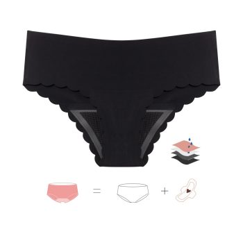 Varrásmentes menstruációs bugyi 