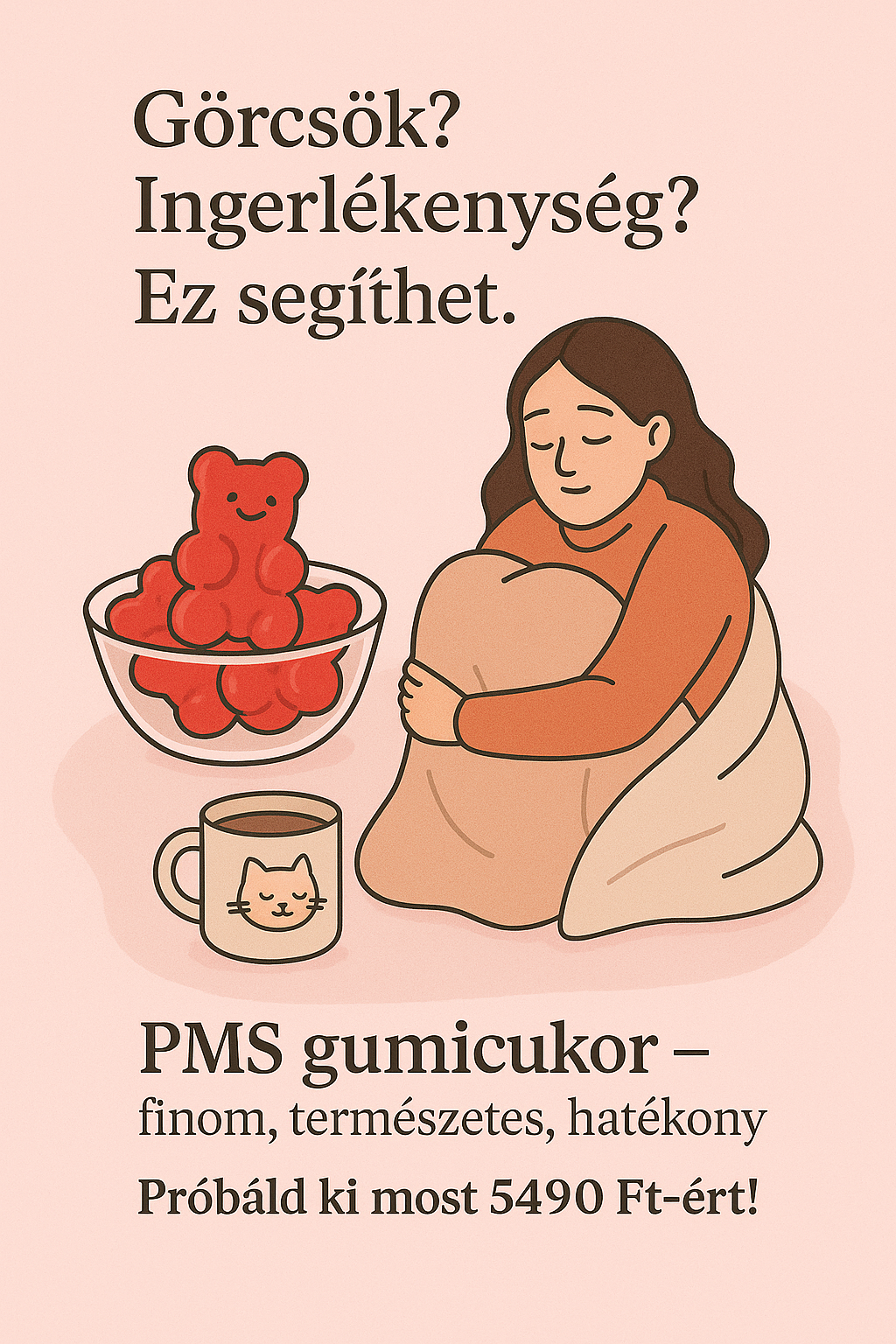 Mondj nemet a PMS tünetekre – finoman, természetesen, hatékonyan.